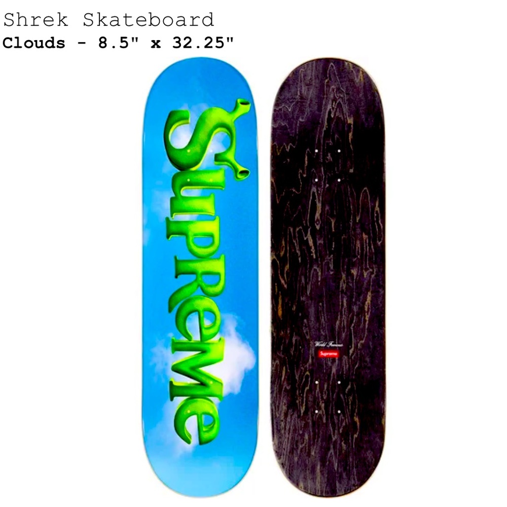Supreme Shrek Skateboard